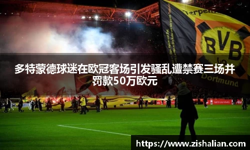 多特蒙德球迷在欧冠客场引发骚乱遭禁赛三场并罚款50万欧元