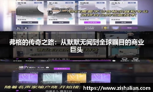 弗格的传奇之路：从默默无闻到全球瞩目的商业巨头